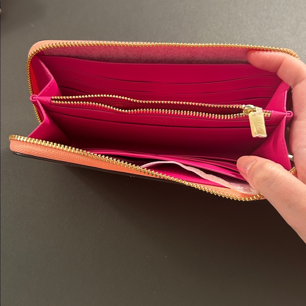 SOLD!! Kate Spade Sunset Pink Continental Wallet — NWT - Picture 3 of 5